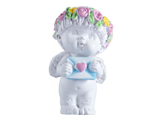 Сувенир "Ангел с письмом" керамика