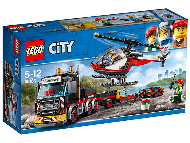 Игрушка LEGO "CITY" Перевозчик вертолета