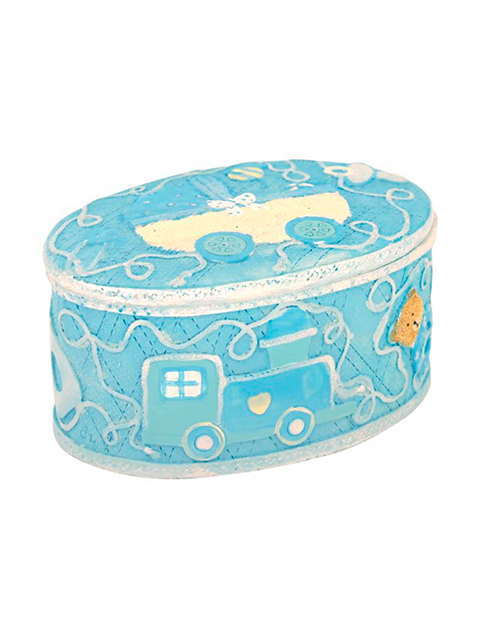 Шкатулка "Детская" 12х7,5х5,5см., полирезин