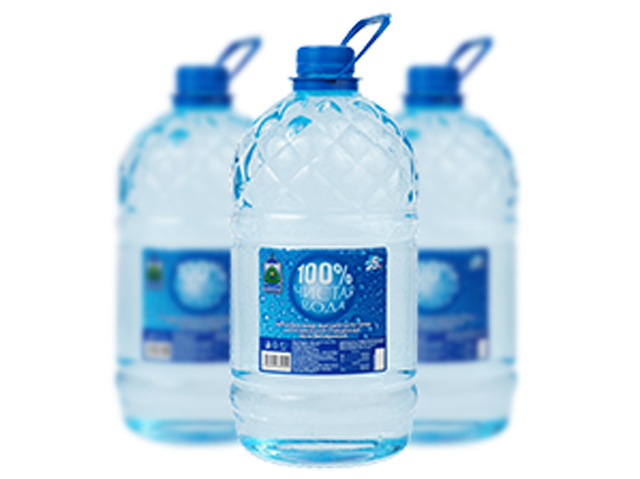 Вода питьевая Чистая вода 100% 5 л негазированная пл/бут.