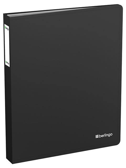 Папка Berlingo "Soft Touch" 80 вкладышей 35мм, 800мкм черный, с внутренним карманом