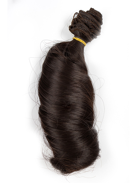 Волосы-тресс для кукол "Premium" длина 19 см №6 локоны