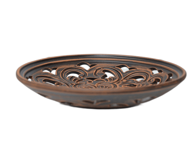 Конфетница к/г "Фруктовница 270мм резная" г64