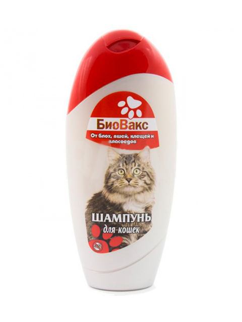 БиоВакс Шампунь для кошек инсектицидный 250 мл