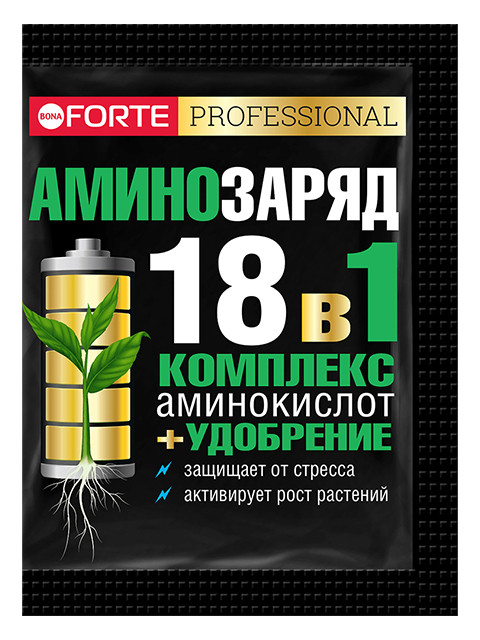 Bona Forte Аминозаряд 18 в 1 комплекс аминокислот и удобрение 10г