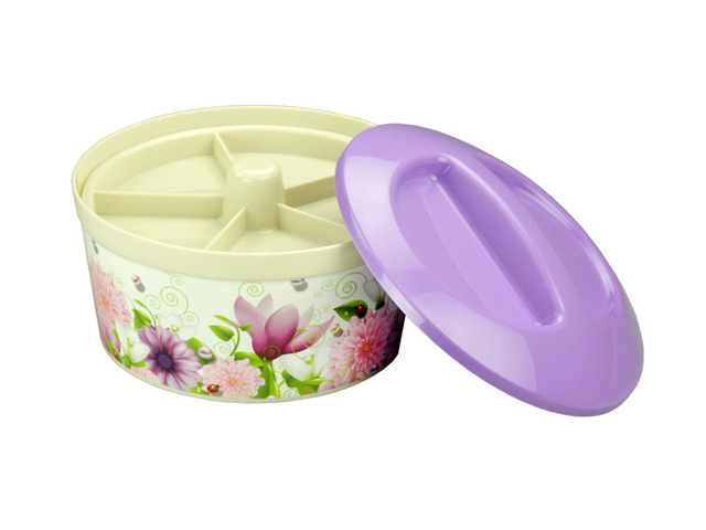 Контейнер (шкатулка) "Лира" круглый