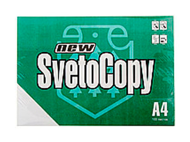 Бумага для офисной техники SvetoCopy эконом(А4, 80г/кв.м,бел.146 % CIE,кл.-С,100 л) в т/у плёнке
