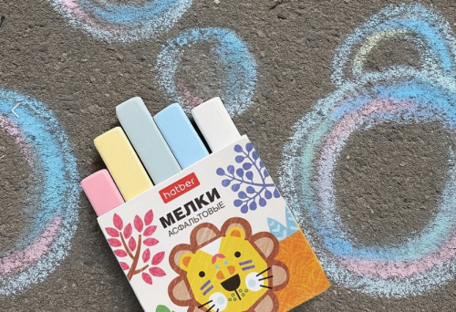  Цветные мелки, которые сделают вашу прогулку ярче и веселее