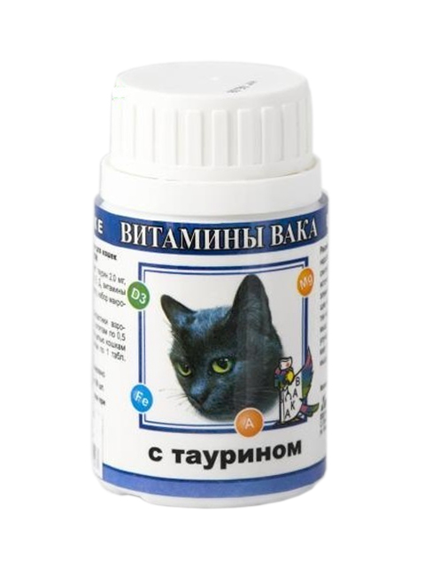 Витамины ВАКА для кошек с Таурином
