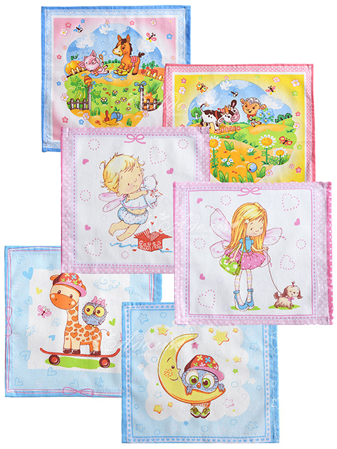 Носовой платок "Детский" 20х20см (цена за 1шт.)