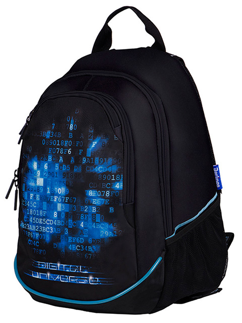 Рюкзак подростковый Berlingo "Active. Digital" 41х30х17 см, 2 отделения, уплотненная спинка