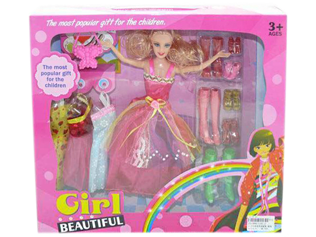 Кукла в наборе "Модный образ" с аксессуарами, в коробке