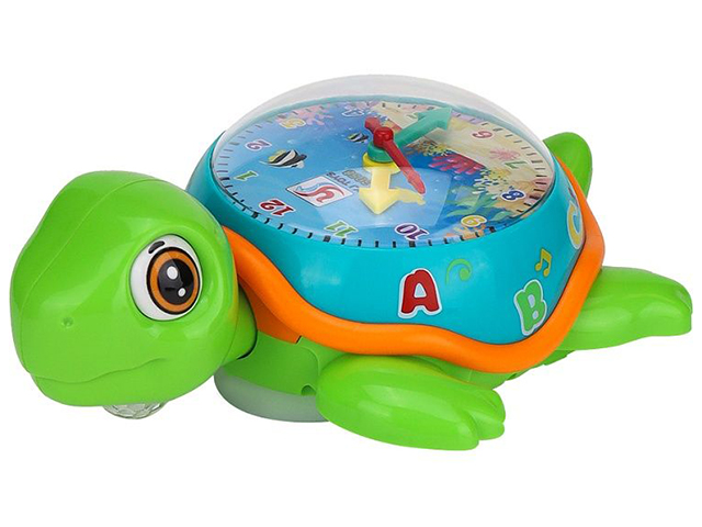 Игрушка "Черепаха" свет, звук, в коробке