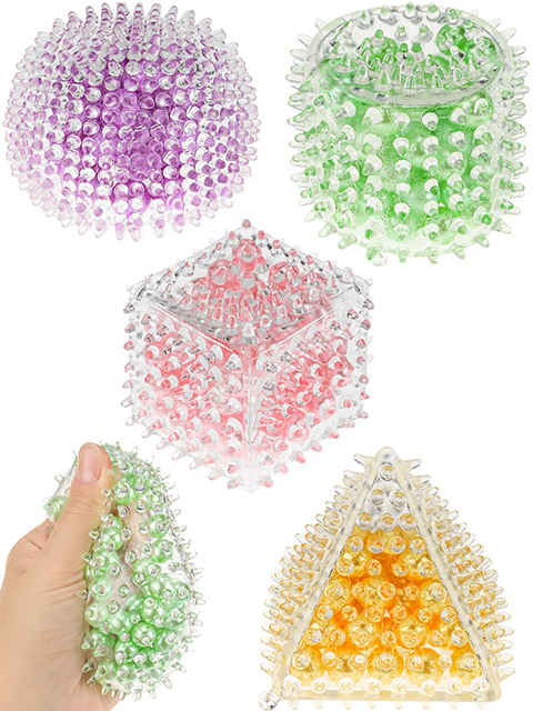 Антистресс-мялка "Жемчужные фигурки",цвет:микс 