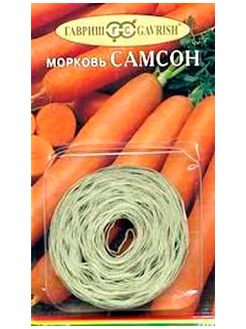 Морковь на ленте Самсон ц/п, 6 м