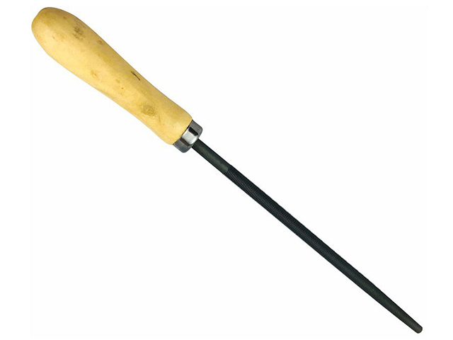 Напильник ON полукруглый, 150мм, с деревянной ручкой