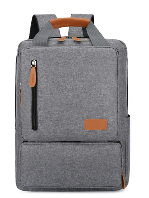 Комплект Рюкзак + студенческая сумка серый