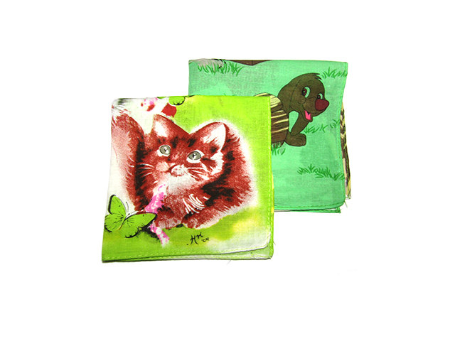 Носовой платок "Детский" 25х25см. батист (цена за 1шт.)