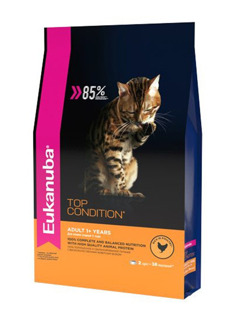 Корм Eukanuba Adult Top Condition 400 г (для кошек с домашней птицей)