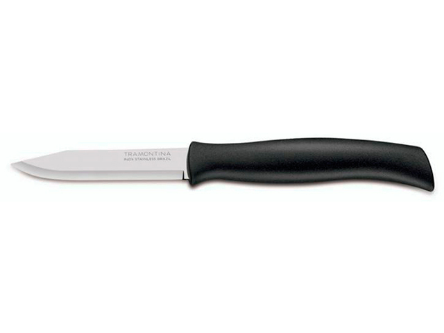 Нож кухонный Tramontina Athus 7" черная ручка