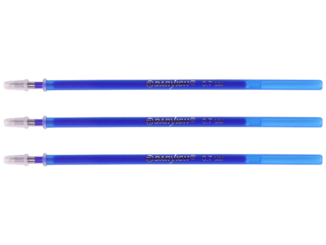Стержень со стираемыми чернилами MAZARI гелевый, 0,5мм, длина 122мм, синий