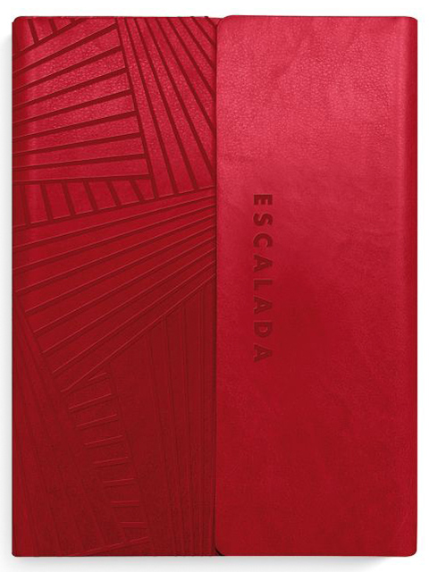 Ежедневник-органайзер недатированный А5 96л Феникс+ "Escalada" к/зам, красный, в под.упак
