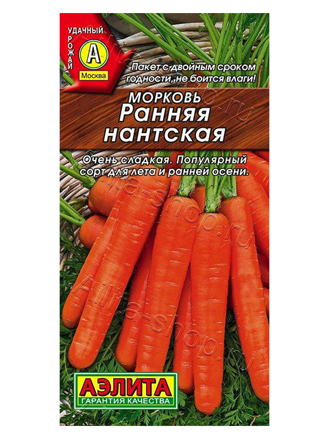 Морковь Ранняя Натская ц/п, 2 гЛидер