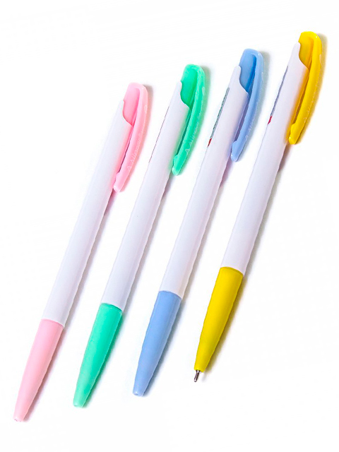 Ручка шариковая автоматическая Alingar "ARROW" 0,7 мм, корпус пластиковый, синяя