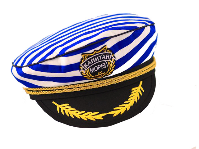 Шляпа карнавальная "Капитан морей"