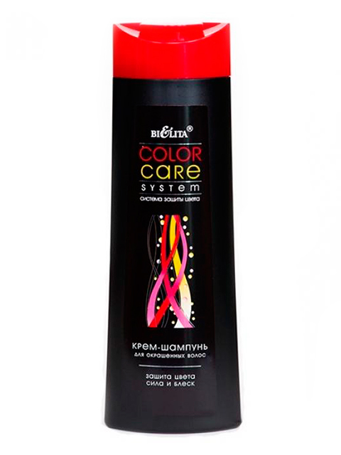 Шампунь-крем Bielita "Color Care" для окрашенных волос 400 мл.