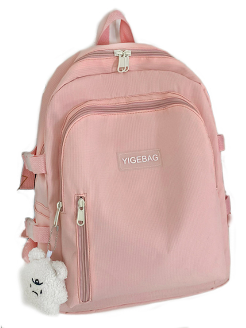 Рюкзак женский YIGEBAG розовый