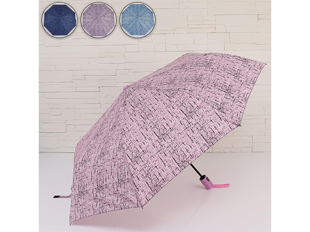 Зонт женский полуавтомат "Текстура" R48, 8 спиц