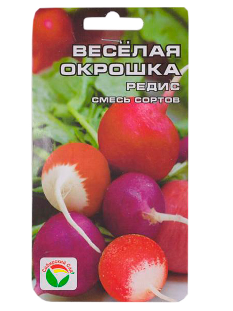 Редис Веселая окрошка смесь, 4 г, ц/п