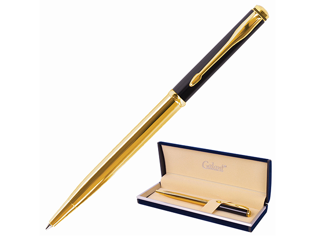 Ручка шариковая Galant "ARROW GOLD" поворотный механизм, в подарочной упаковке