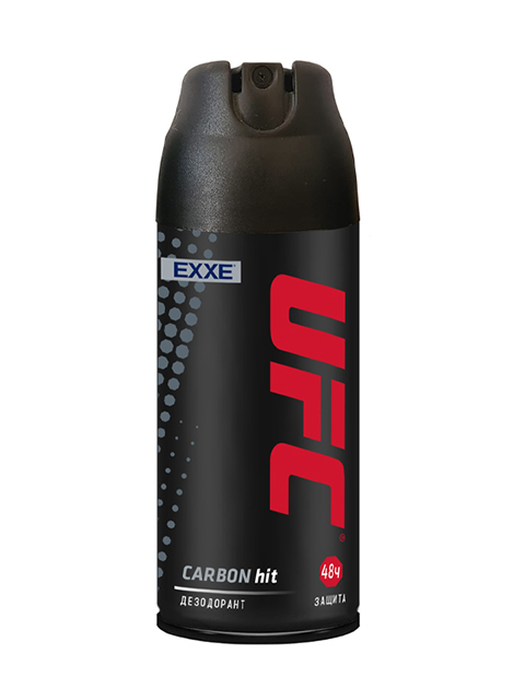 Дезодорант мужской 150 мл UFC EXXE "Carbon hit" защита
