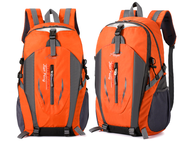 Рюкзак спортивный "Jian Fang" оранжевый