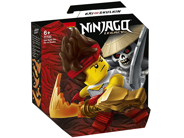 Игрушка LEGO "NINJAGO" Легендарные битвы: Кай против Армии скелетов