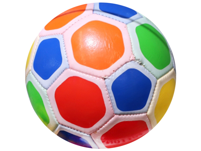 Мяч футбольный ПУ, ПВХ, цветной