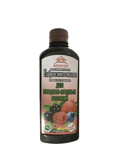 Фазенда - аминокислотное удобрение для плодово-ягодных растений, универсальное 0,33л