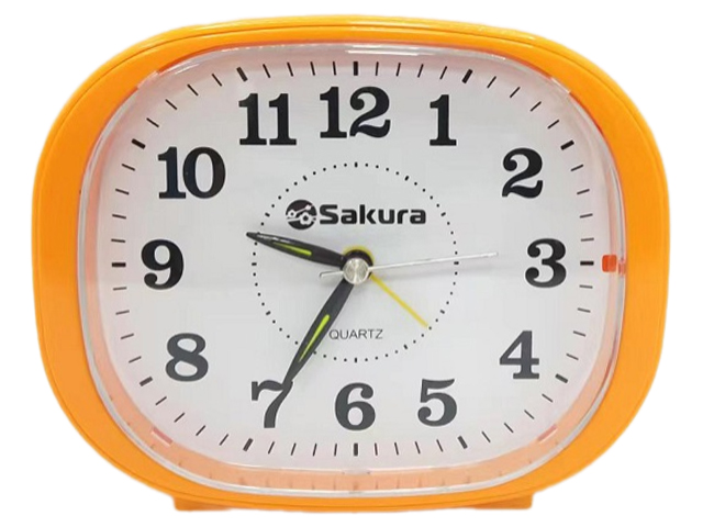 Будильник "Sakura" SA-8529A, кварцевый
