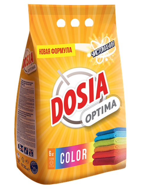 DOSIA Optima СМС Порошок-автомат 6кг COLOR