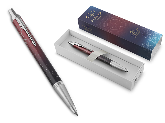 Ручка шариковая автоматическая PARKER "IM Special Edition Portal" 1,0мм, синяя, подарочная упаковка