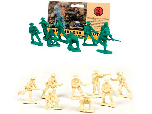 Игровой набор "Солдатики Британская пехота"