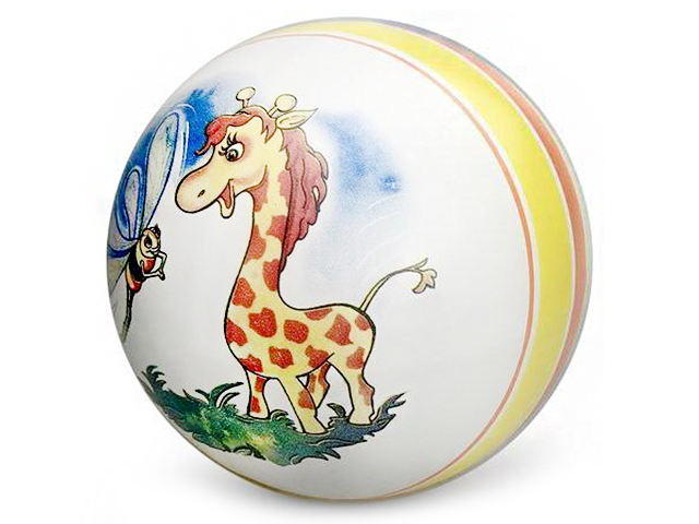 Мяч детский "Любимый Джампа" 20 см, резиновый с рисунком
