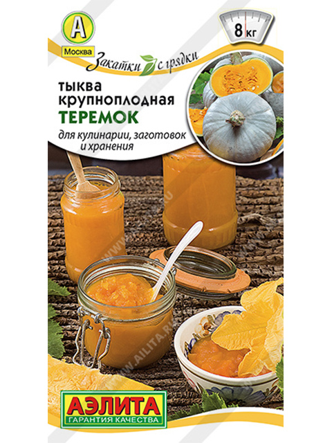 Тыква Теремок, крупноплодная, 2г, ц/п