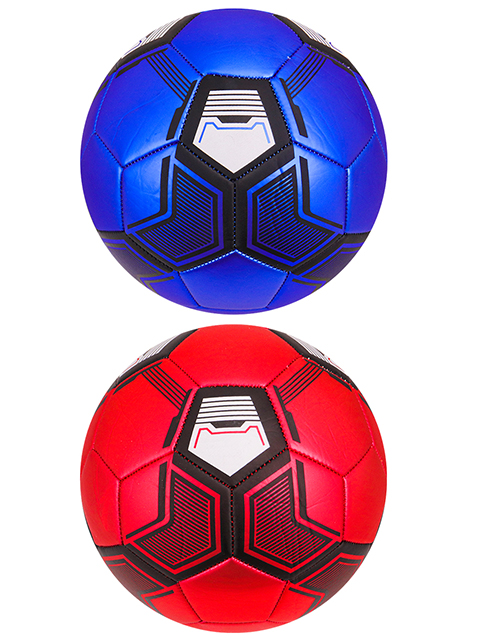 Мяч футбольный ПВХ матовый 4 цвета микс