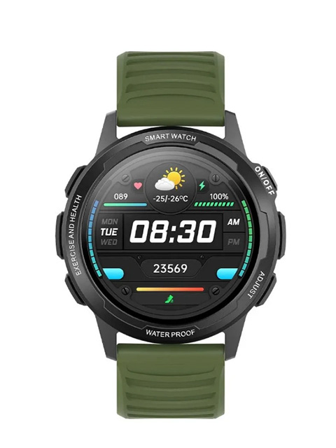 Смарт-часы BQ Watch 1.3 Black+Dark Green