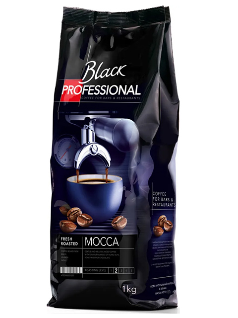 Кофе в зернах Black Professional "Mocca" 1000 г