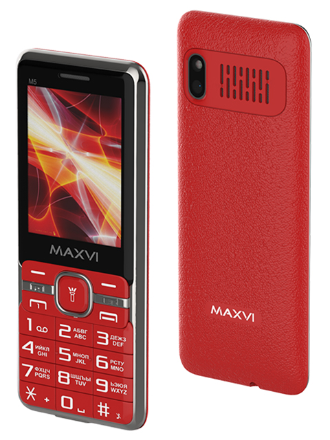 Мобильный телефон Maxvi М5 Red