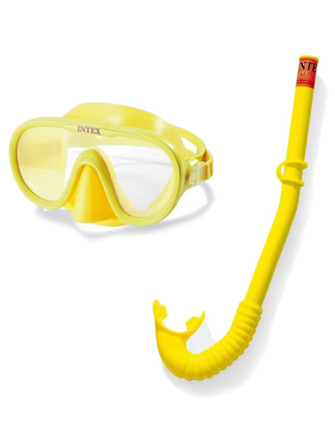 Набор для плавания INTEX (маска, трубка) от 8 лет, в блистере